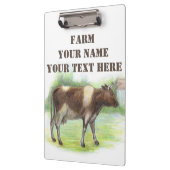 Porte-bloc La ferme à la vache (Gauche)