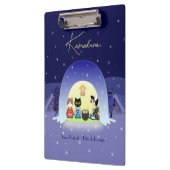 Porte-bloc La fête de neige d'Edo-Neko (Gauche)
