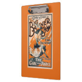 Porte-bloc La grande exposition de bannière "la fille de (Gauche)