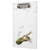 Porte-bloc la grenouille sautant et plongeant dans l'eau (Gauche)