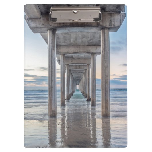 Porte-bloc La Jolla, Scripps Pier (Devant)