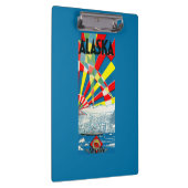 Porte-bloc La ligne affiche de l'Alaska de paquebot (Swatch)