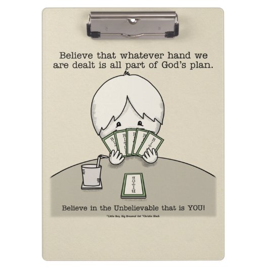 Porte-bloc La main sur laquelle nous sommes confrontés (Devant)