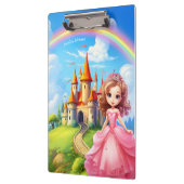 Porte-bloc La mignonne princesse dans un château de conte de (Gauche)