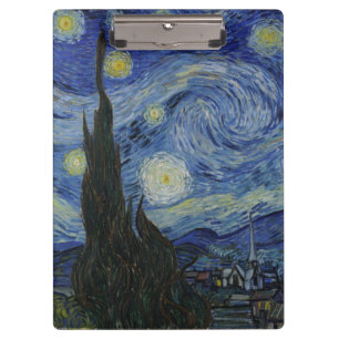 Porte-bloc La Nuit étoilée par Vincent Van Gogh