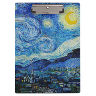 Porte-bloc La Nuit étoilée - Vincent Van Gogh