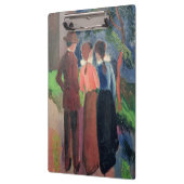 Porte-bloc La promenade, 1914 (Gauche)