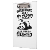 Porte-bloc La rumination est mon cardio (Gauche)
