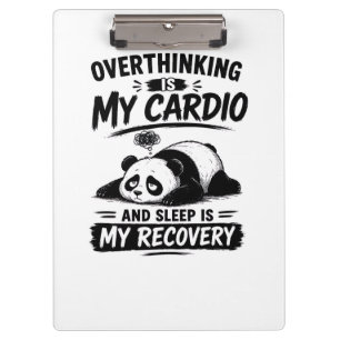 Porte-bloc La rumination est mon cardio