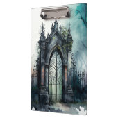 Porte-bloc La série de portes du cimetière gothique Design 11 (Gauche)