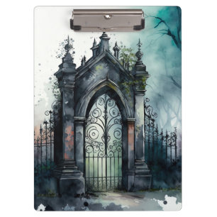 Porte-bloc La série Porte de Cimetière Gothique Design 11