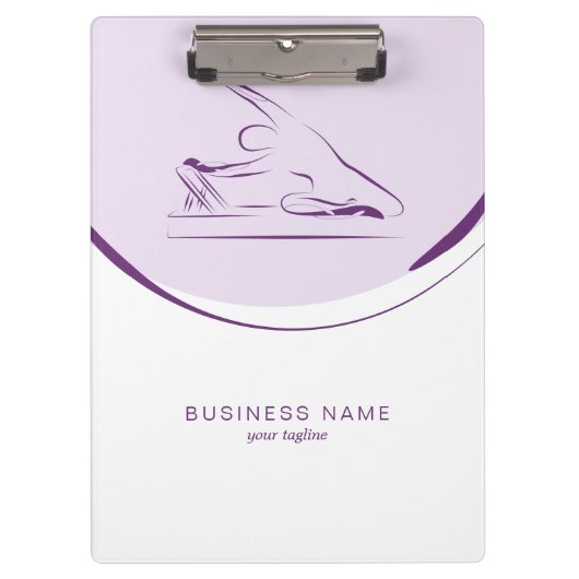 Porte-bloc La sirène de Pilates pose sur le réformateur | Cou (Devant)