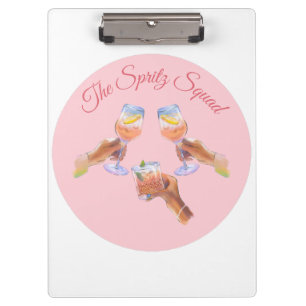 Porte-bloc La Spritz Squad L'équipe de la mariée Fête de Ba