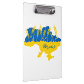 Porte-bloc La typographie ukrainienne et l'oreille au blé sur (Swatch)