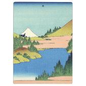 Porte-bloc Lac Hokusai Hakone dans la province de Sagami (Dos)