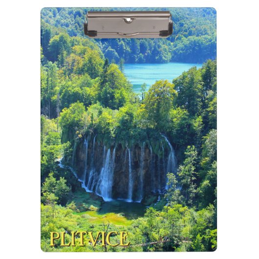 Porte-bloc Lac Plitvice (Devant)