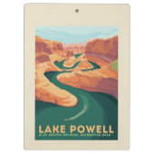 Porte-bloc Lac Powell | Arizona et Utah (Dos)
