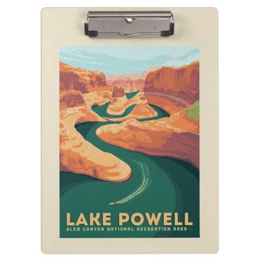 Porte-bloc Lac Powell | Arizona et Utah (Devant)