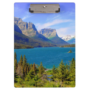 Porte-bloc Lac st. Mary, parc national de glacier, Montana