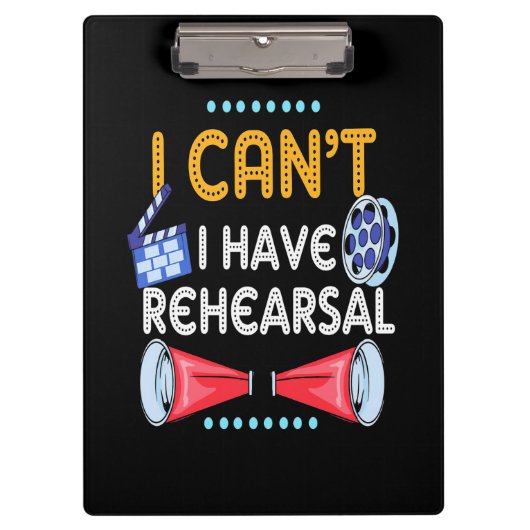 Porte-bloc L'Acteur Ne Peut Pas Avoir De Répétition (Devant)