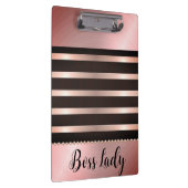 Porte-bloc Lady Boss Rose Épais (Swatch)