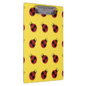 Porte-bloc Ladybug 60s rétro cool rouge jaune (Swatch)