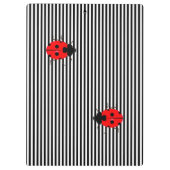 Porte-bloc Ladybugs revient à l'école Porte - blocs (Dos)