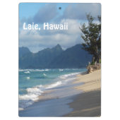 Porte-bloc Laie Beach, Hawaii (Dos)