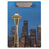 Porte-bloc L'aiguille de l'espace et Seattle du centre (Devant)