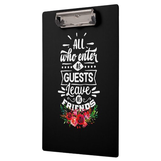 Porte-bloc Laisser comme amis (Gauche)