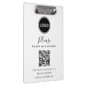 Porte-bloc Laissez-nous un commentaire | Code QR Carte de vis (Swatch)