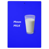 Porte-bloc LAIT Mmm (Dos)