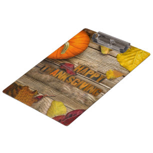 Porte-bloc Lait séchée Bon thanksgiving citrouille SlipperyJo