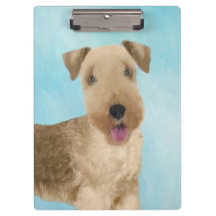 Porte-bloc Lakeland Terrier Peinture - Cute Original Chien Ar