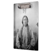 Porte-bloc Lakota Leader assis Bull Amérindien (Gauche)