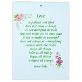 Porte-bloc L'amour est le plus grand - Porte - bloc (Dos)