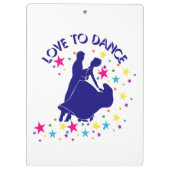 Porte-bloc L'amour pour la danse (Dos)