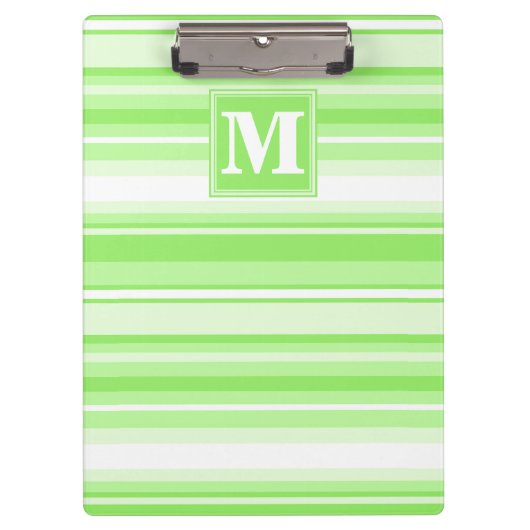 Porte-bloc Landes vertes de chaux monogrammes (Devant)
