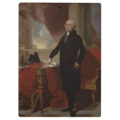 Porte-bloc Lansdowne Portrait : Le président américain George (Dos)