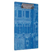 Porte-bloc L'antiquité" architecte bleu "se sentant prévoit (Swatch)