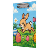 Porte-bloc lapin de Pâques mignon 8 bits (Gauche)