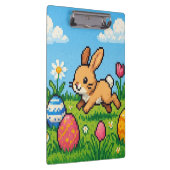 Porte-bloc lapin de Pâques mignon 8 bits (Swatch)