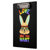 Porte-bloc Lapin lesbien LGBT (Gauche)