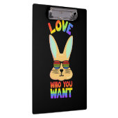 Porte-bloc Lapin lesbien LGBT (Swatch)