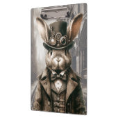 Porte-bloc Lapin Steampunk à Londres  (Gauche)