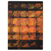 Porte-bloc L'art Abstrait au mur (Dos)