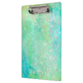 Porte-bloc L'art Abstrait bleu et vert (Gauche)
