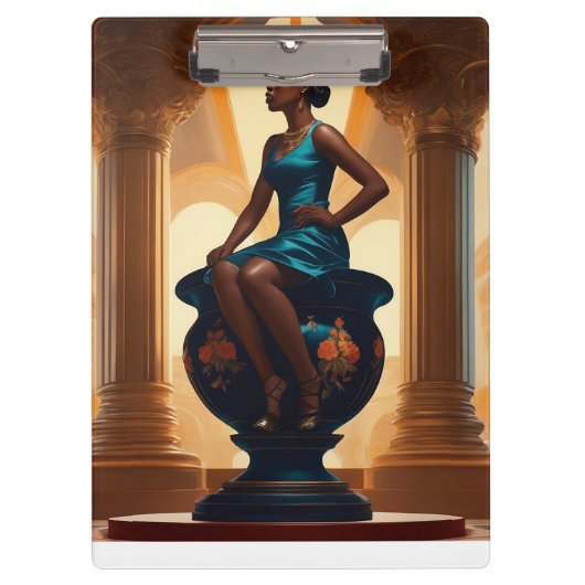 Porte-bloc L'art féminin (Devant)