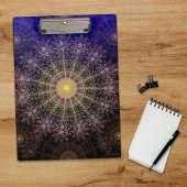 Porte-bloc L'art floral pétillant dans le ciel clair de la nu