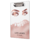 Porte-bloc L'artiste maquillage lève les yeux parties scintil (Gauche)